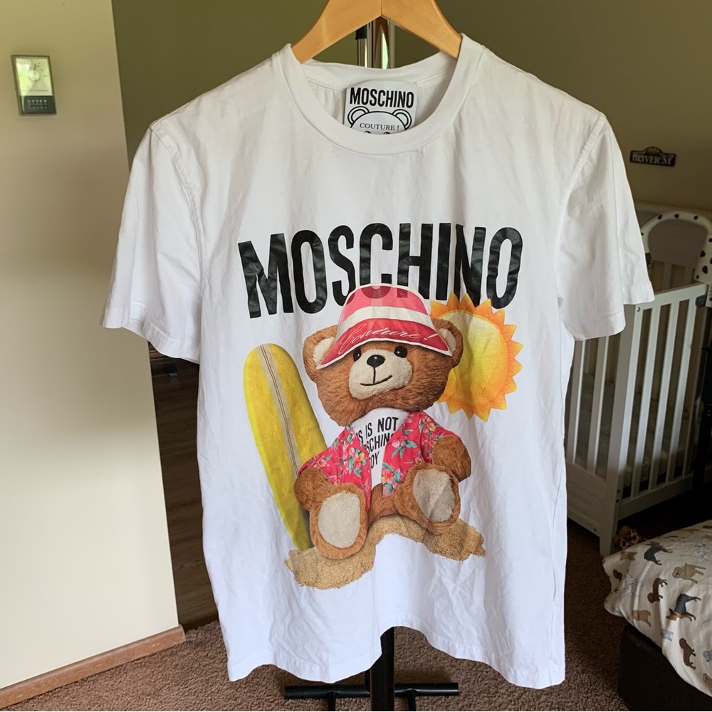 Moschino Teddy Bear Logo T-Shirt